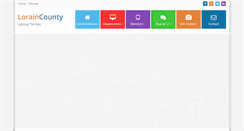 Desktop Screenshot of loraincounty.us